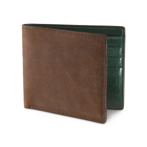 Billfold Wallet Rough-Out Suede