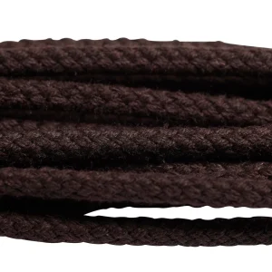 Dark Brown Braided Laces - 65cm