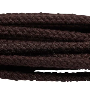 Dark Brown Braided Laces - 130cm