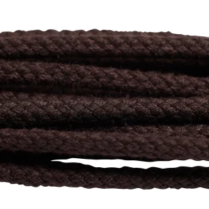 Dark Brown Braided Laces - 70cm