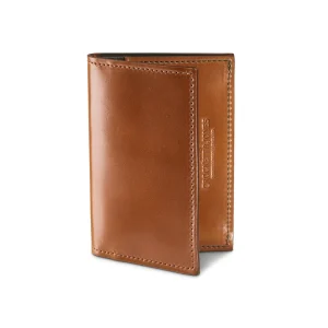 Folded Card Case Cordovan