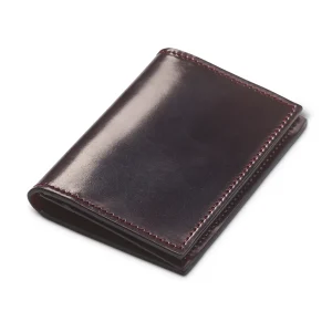Folded Card Case Cordovan
