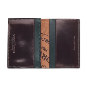 Folded Card Case Cordovan