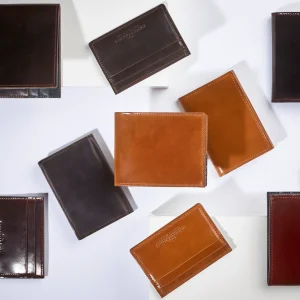 Folded Card Case Cordovan