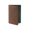 Folded Card Case Rough-Out Suede
