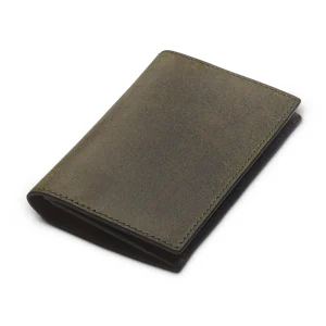 Folded Card Case Rough-Out Suede