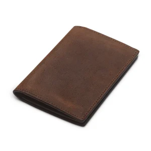 Folded Card Case Rough-Out Suede