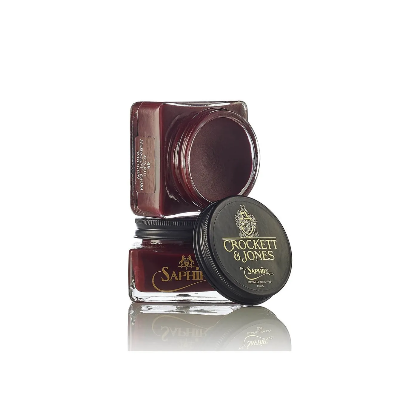 pommadier_shoe_cream__mah_0.webp Pommadier Shoe Cream - Mahogany(09) 75ml