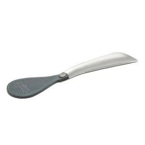 Shoe Horn - Green Leather